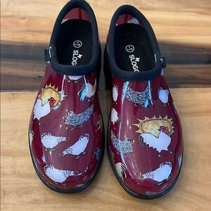 Sloggers Chicken Print Rain Boots